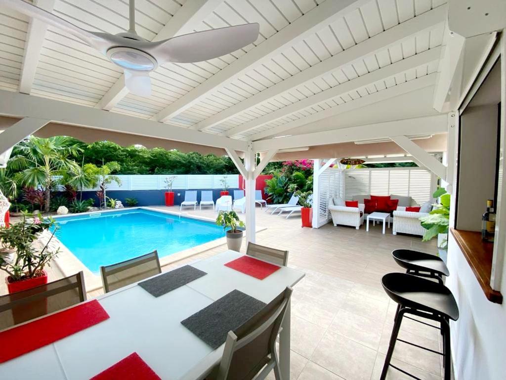 Villa Bikini - Sans Vis A Vis - Bien Ventillee Saint-Francois  Bagian luar foto